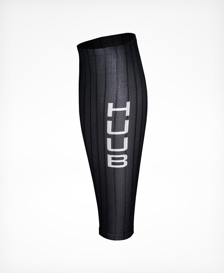 HUUB Aero Calf Sleeves 22PLUS – aerodynamic time trial calf guards worn by HUUB Wattbike team